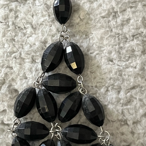 Black Statement Necklace - Picture 4 of 4